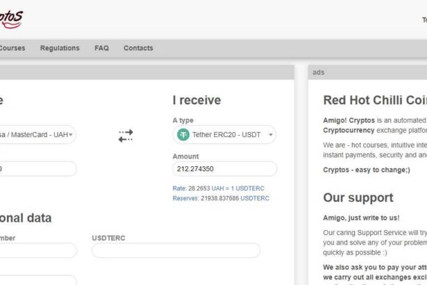 Cryptos Currency Exchange Review - It Very Easy to Use