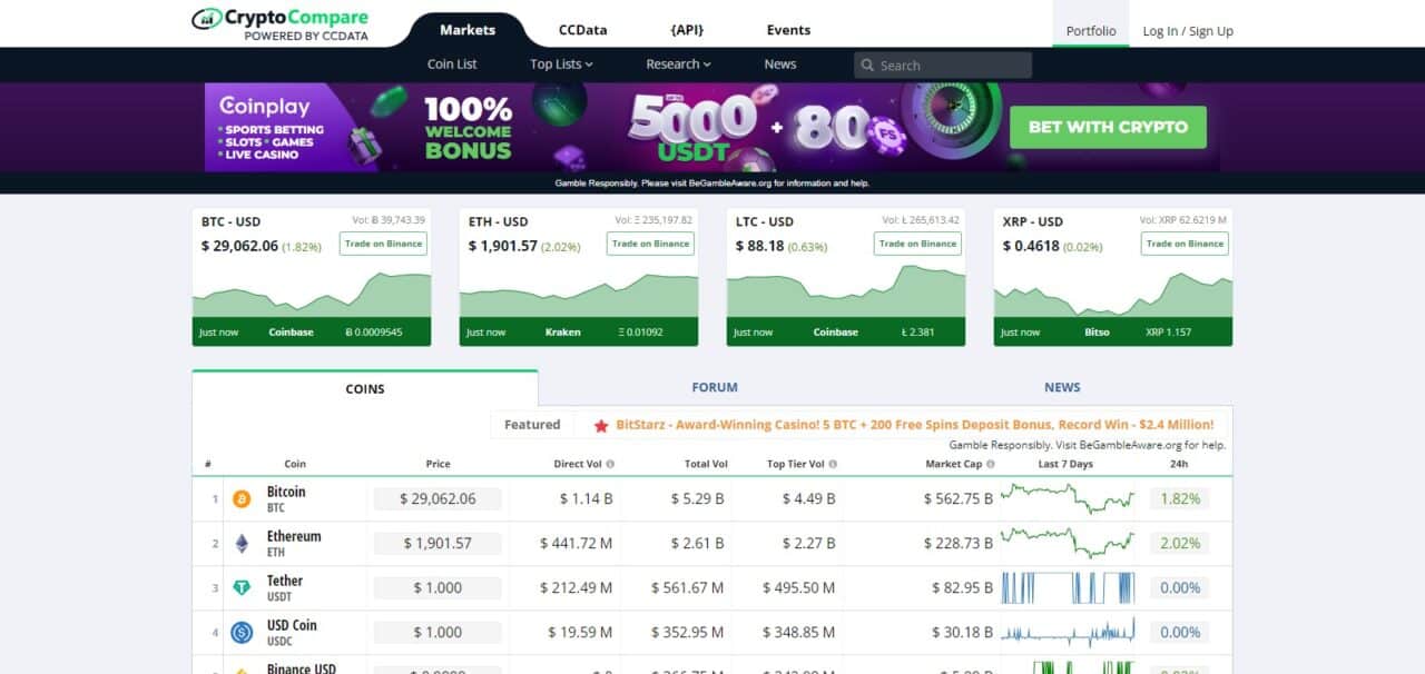 CryptoCompare