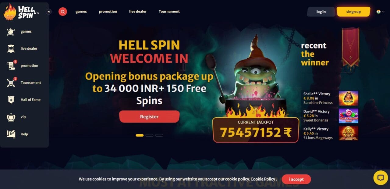 Hellspin (Best Online Pokies)