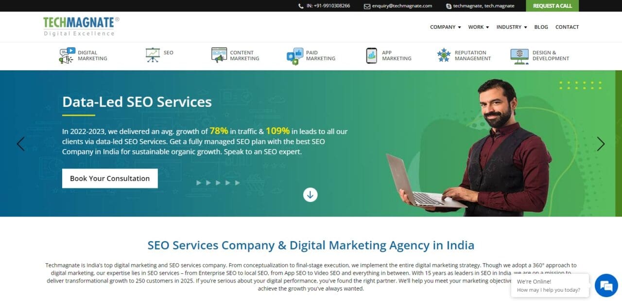 Techmagnate (Top Seo Agency In India)