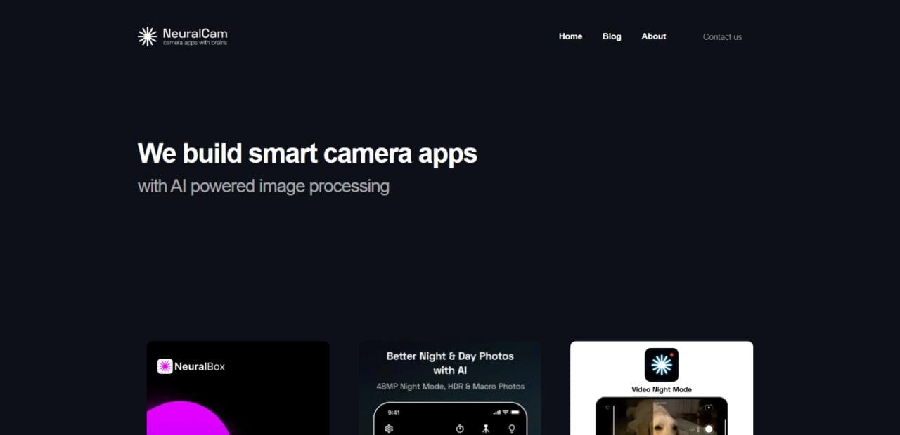 NeuralCam (Best Ai Camera App)