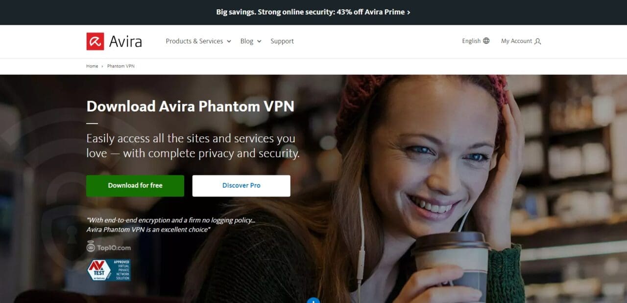 Avira Phantom VPN