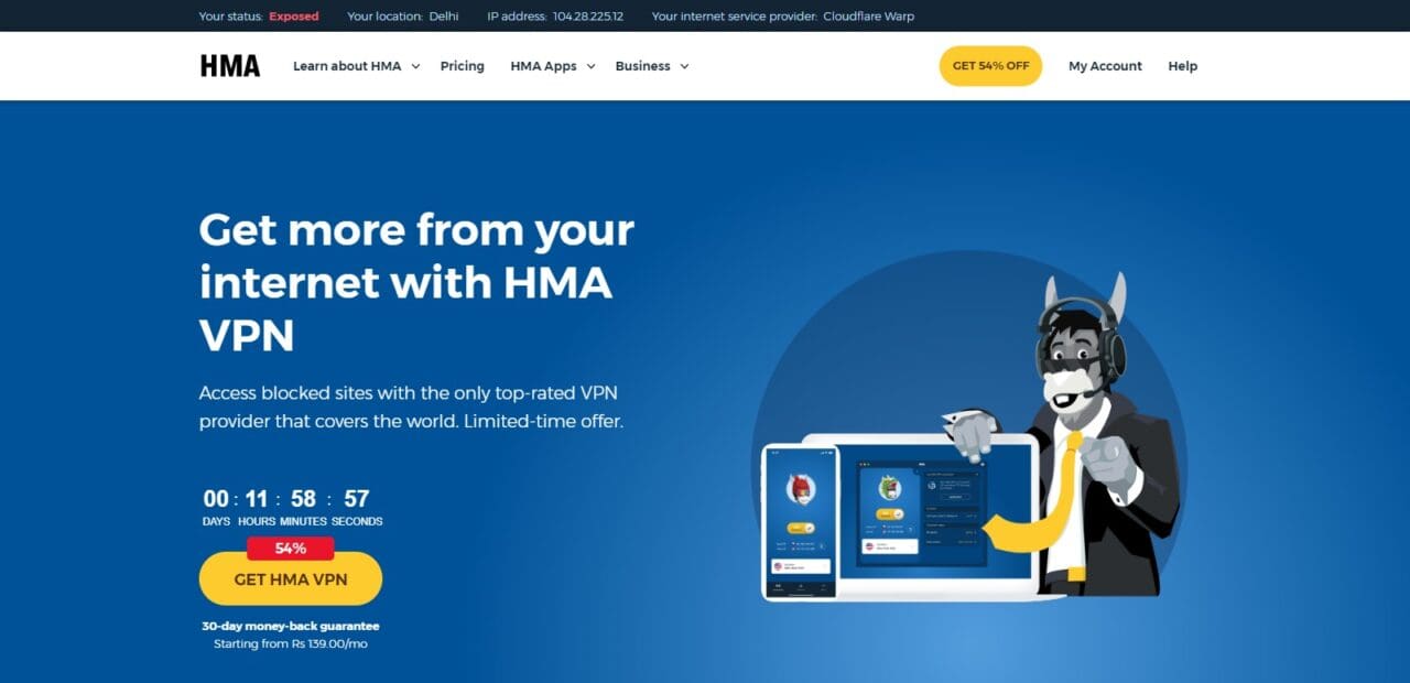 HideMyAss (HMA)