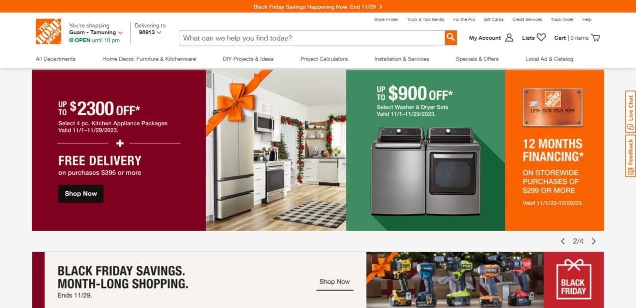 The Home Depot (Best Place To Buy Furniture)