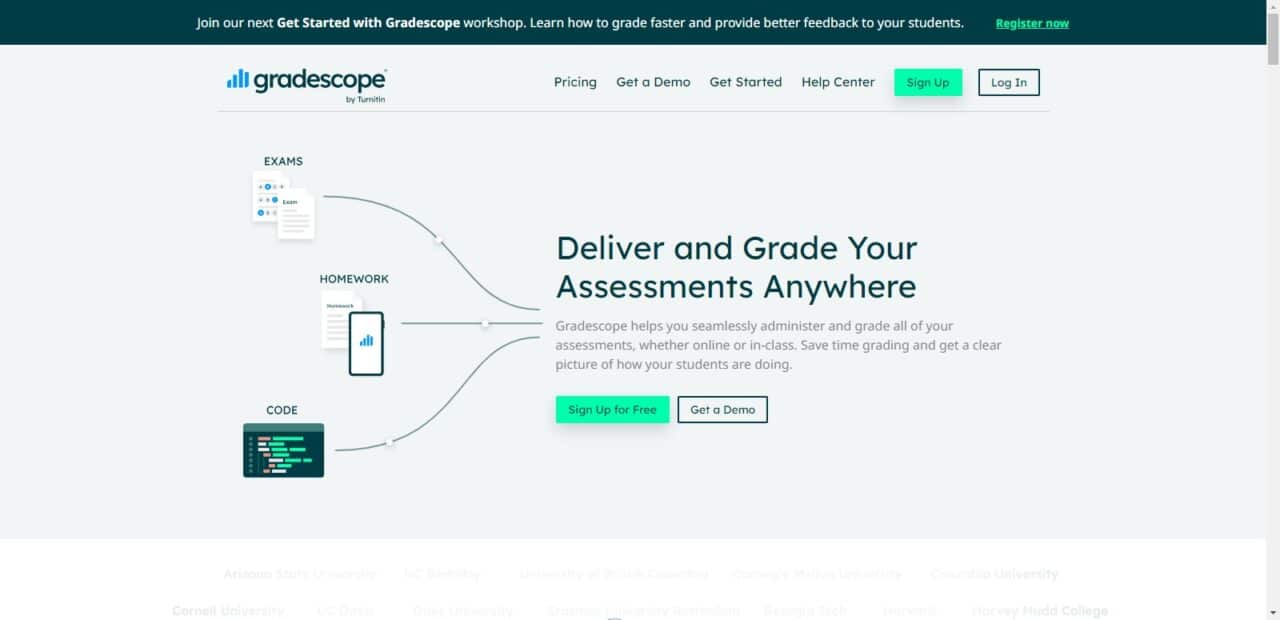 Gradescope (Best Ai-based Mathematics Learning Platforms)