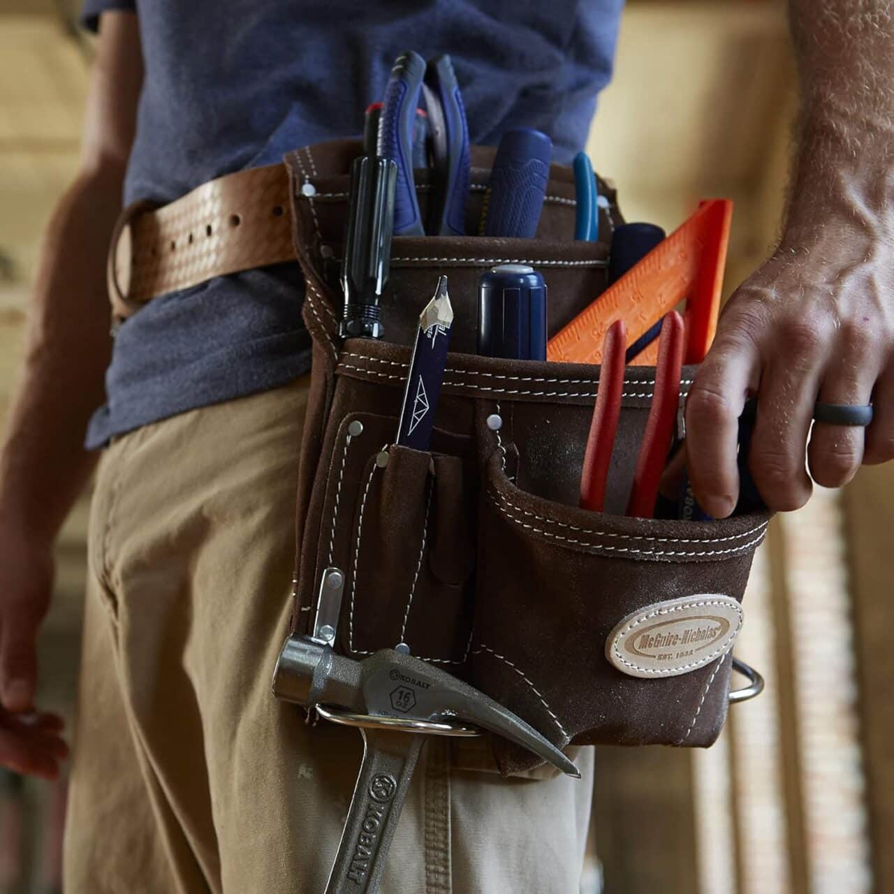 McGuire-Nicholas 10-Pocket Electrician's Tool Pouch