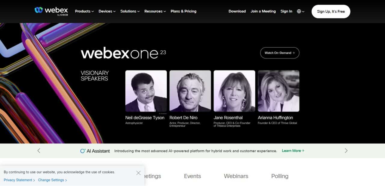  Webex with Voicea