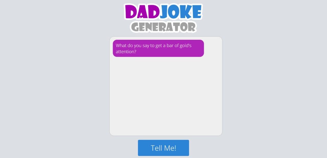 The Dad Joke Generator (Best AI Joke Generator Tools to Laugh Out Loud)