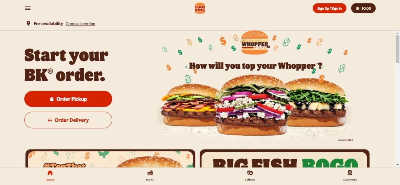 14. Burger King (Food and Beverage)