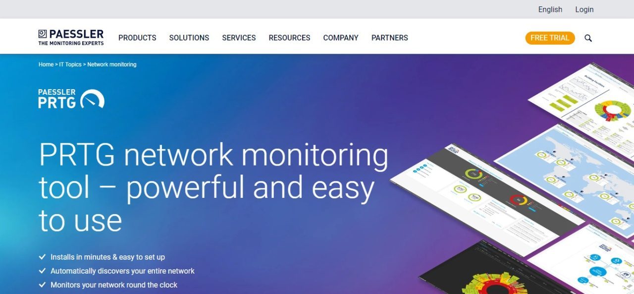9. PRTG Network Monitor