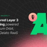 Introducing Anomaly: AI-Powered Layer 3 for Gaming powered by Arbitrum Orbit, built on Gelato RaaS