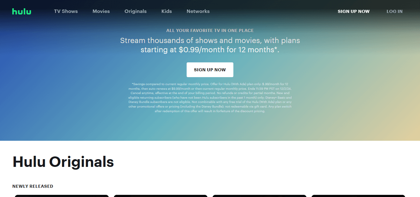 Hulu Originals Best Examples of Social Media Marketing