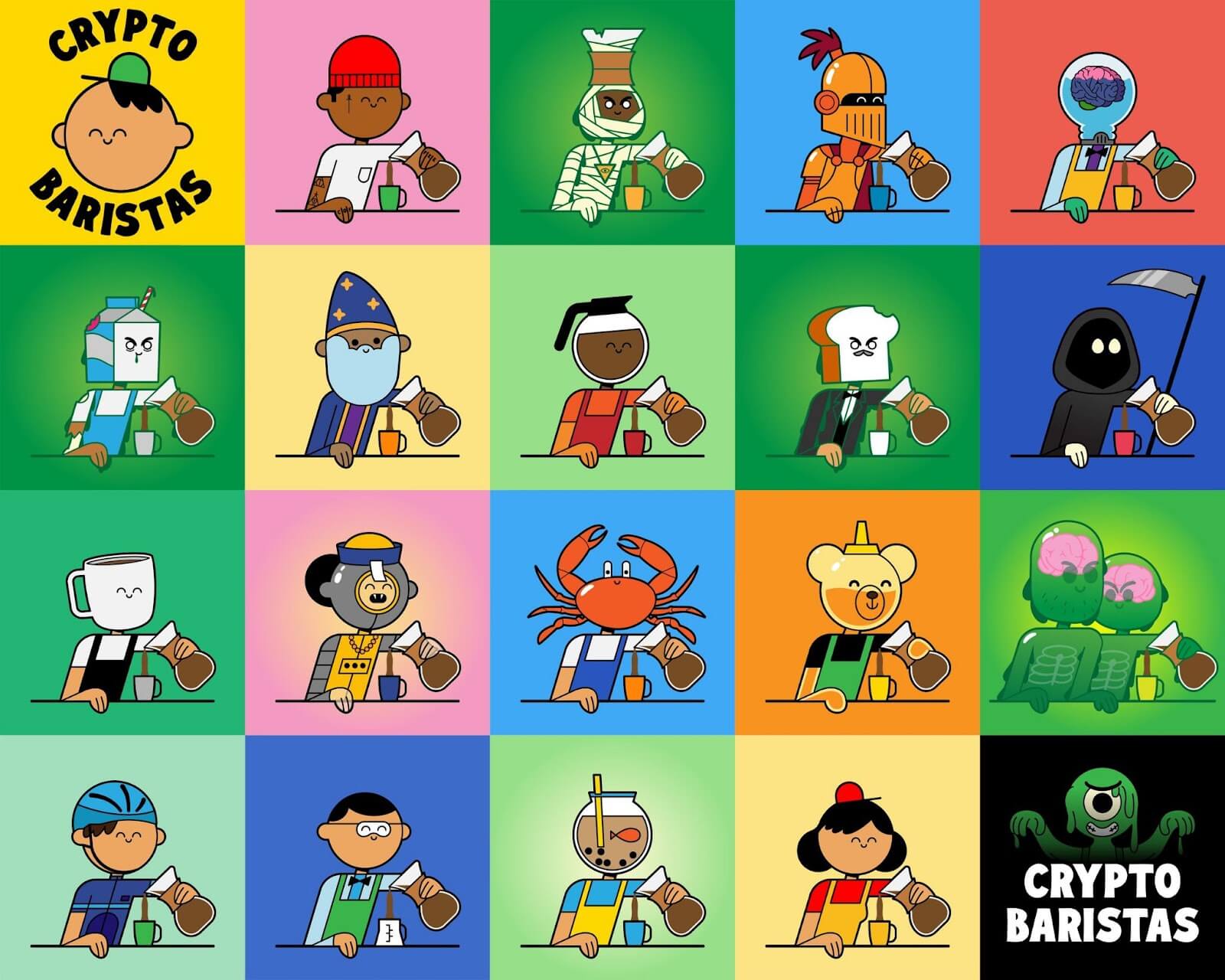 Crypto Baristas (@cryptobaristas) Top NFT Influencers on Twitter