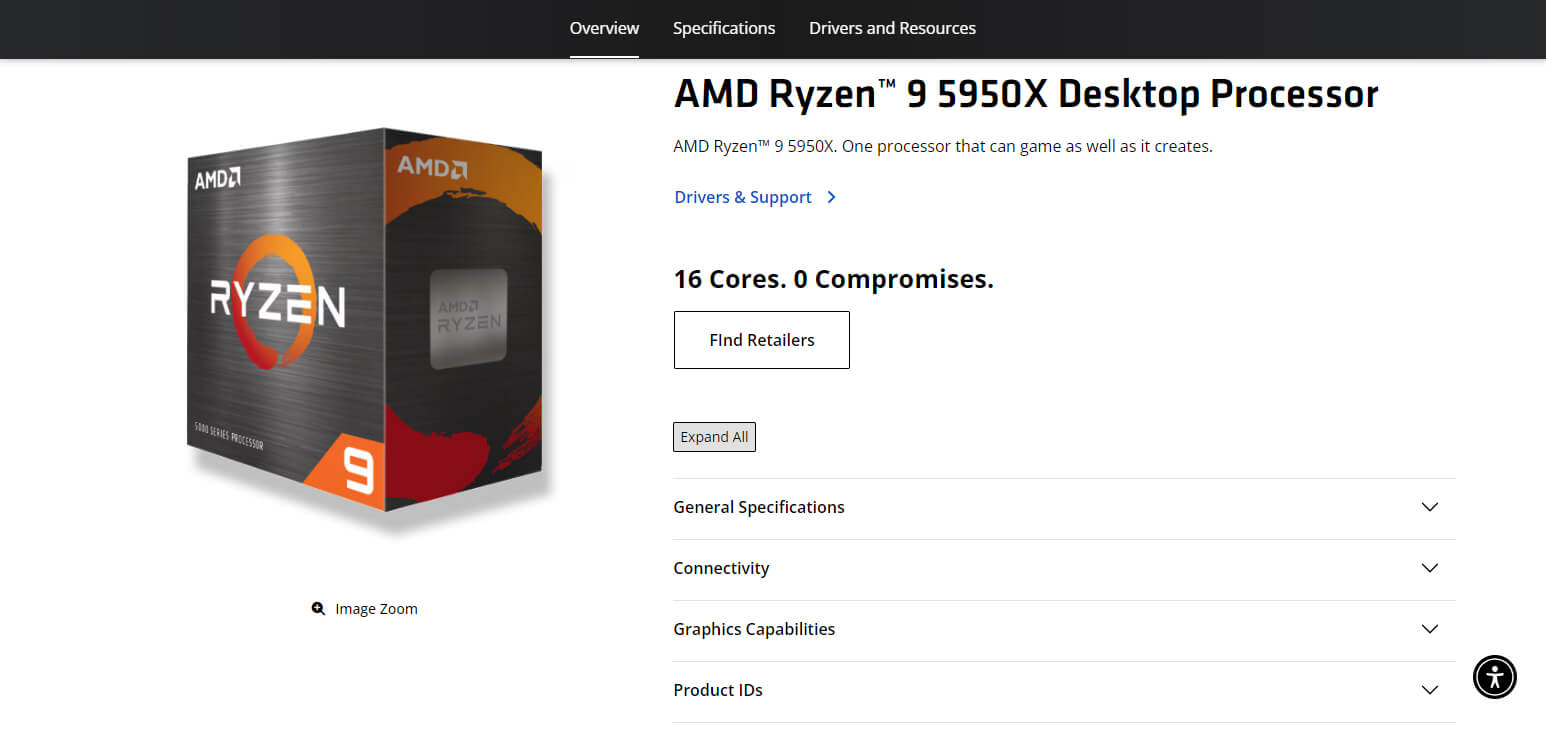 AMD Ryzen 9 5950X