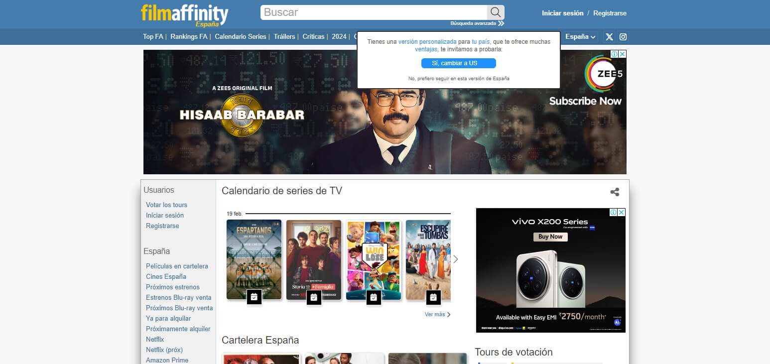 FilmAffinity Top Movie Review Websites for In-Depth Film Critiques