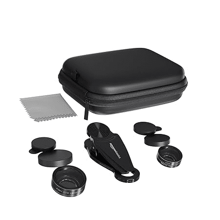 Amazon Basics 3‑in‑1 Lens Kit
