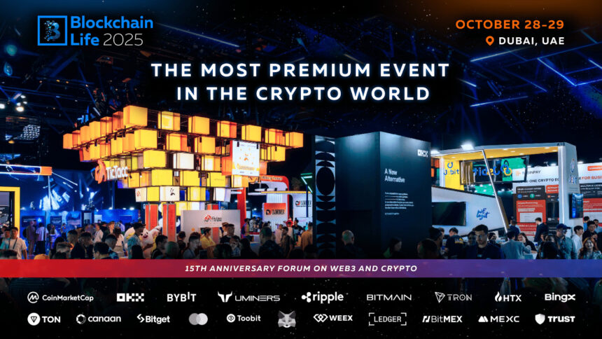 Blockchain Life 2026 in Dubai: Global Crypto Leaders Gather for the 15th Anniversary Forum Featuring Akon’s Exclusive Performance