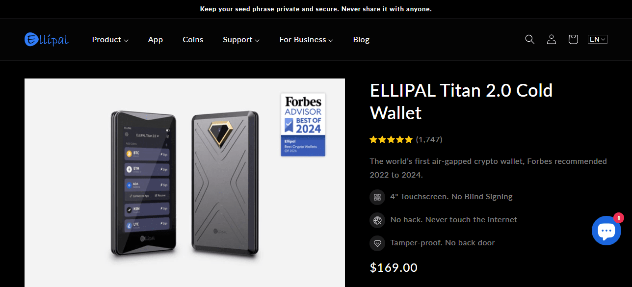 ELLIPAL Titan 2.0