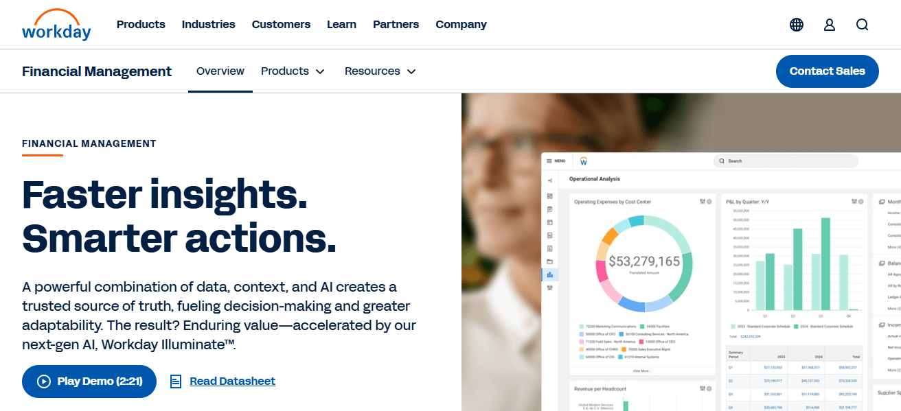 Workday Financial Management