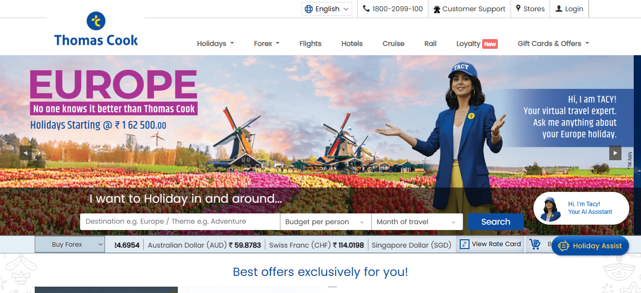 Thomas Cook India