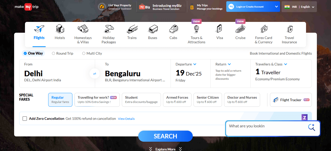 MakeMyTrip
