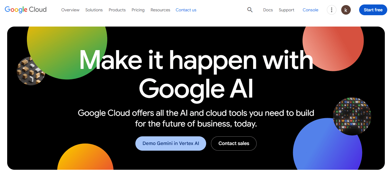 Google Cloud AI