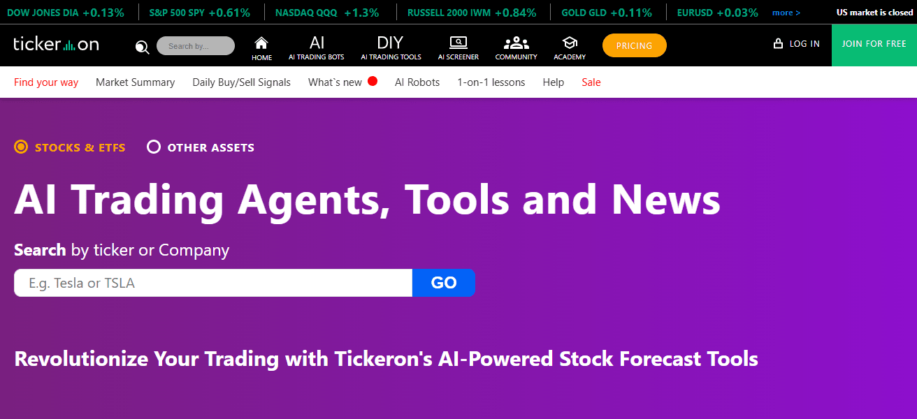 Tickeron