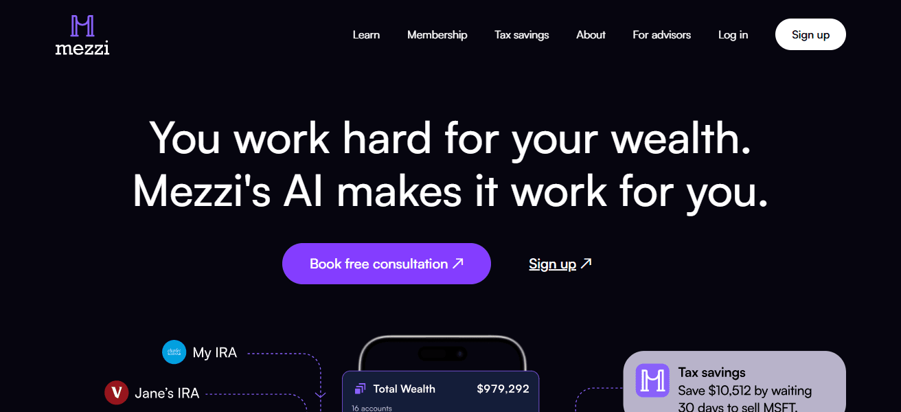 Mezzi AI Tax Platform
