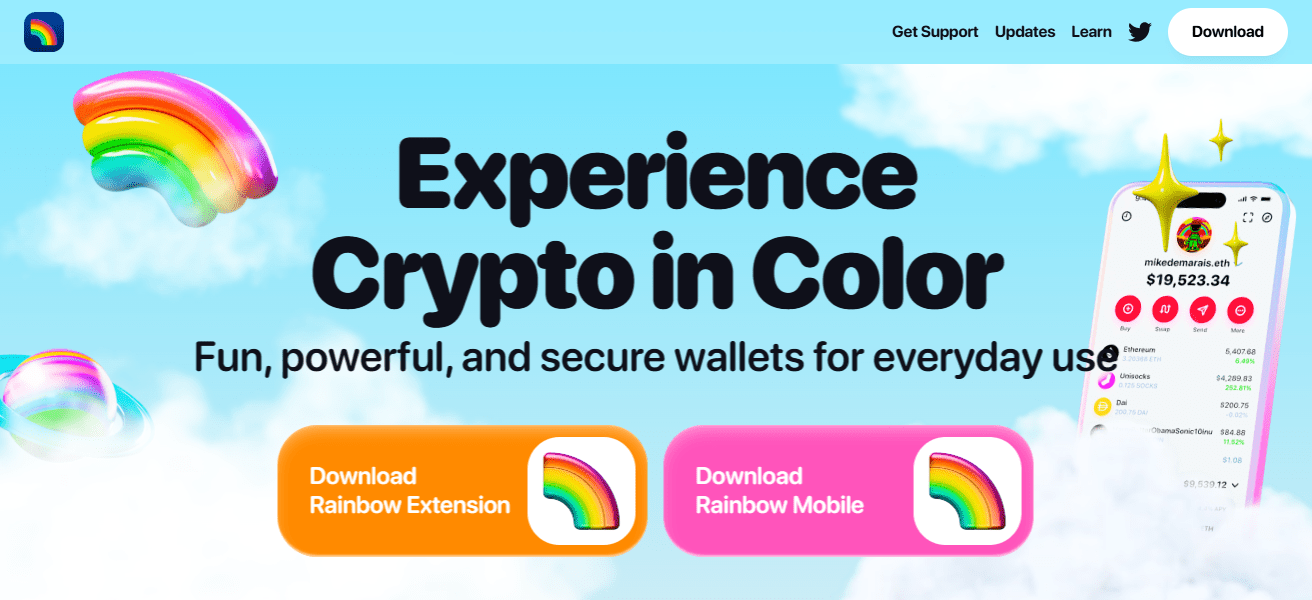 Rainbow Wallet