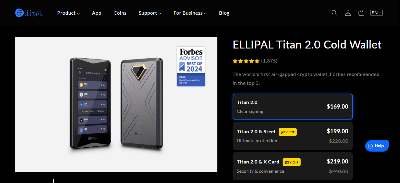 ELLIPAL Titan 2.0
