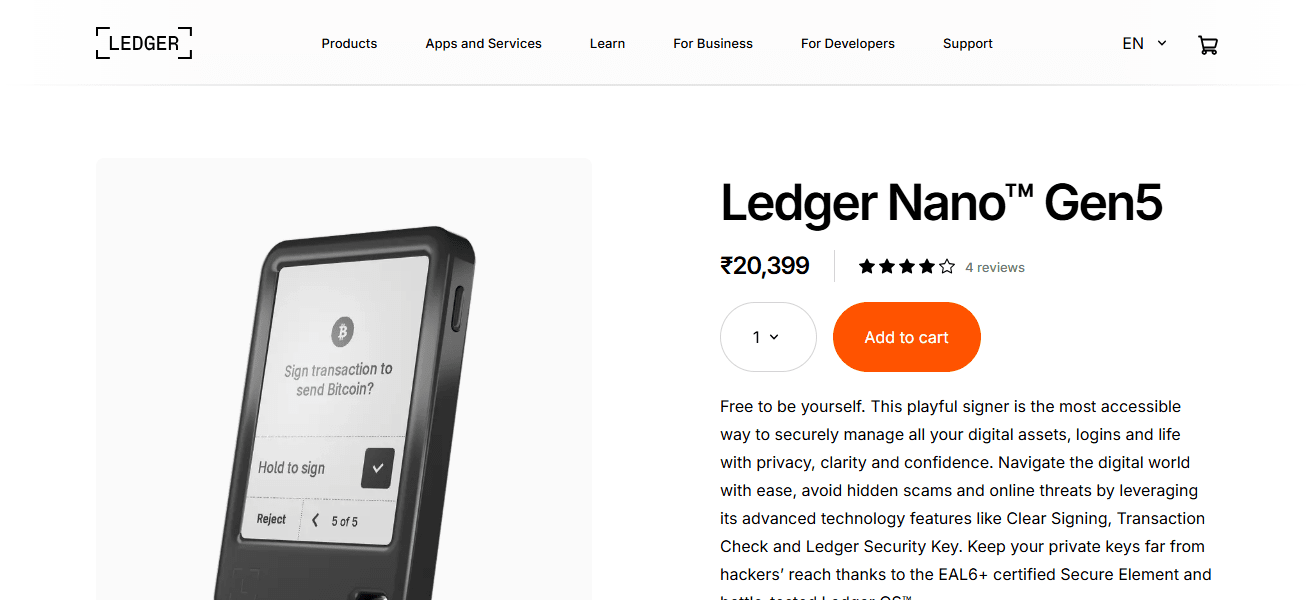 Ledger Nano Gen5