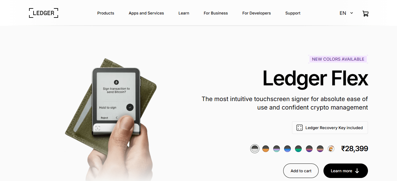 Ledger Flex
