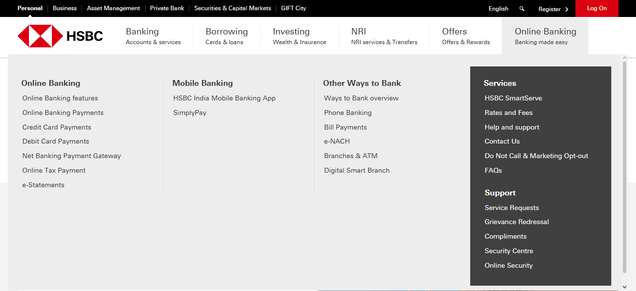HSBC Premier and Private Banking
