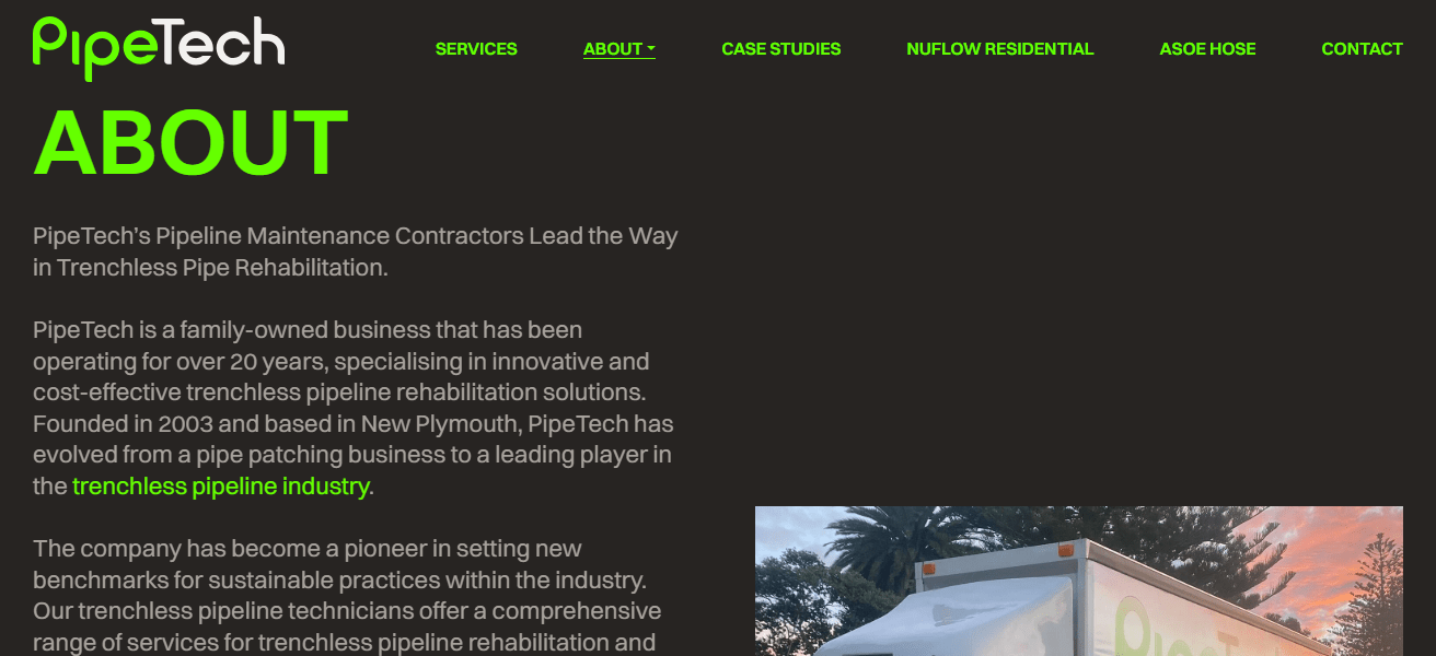 PipeTech Trenchless Manager