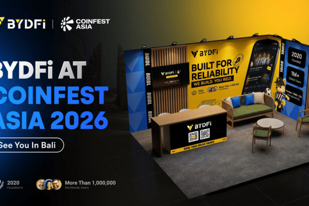 BYDFi Joins Coinfest Asia 2026, Connecting