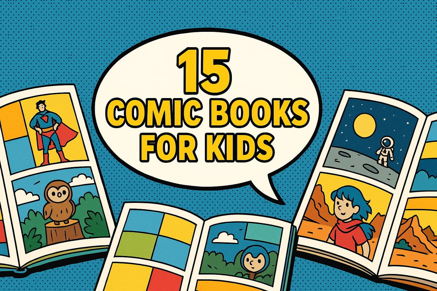 15 Best Comic Books for Kids to Encourage Reading