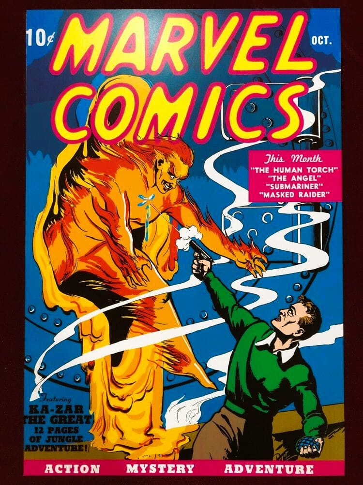 The Human Torch debut
