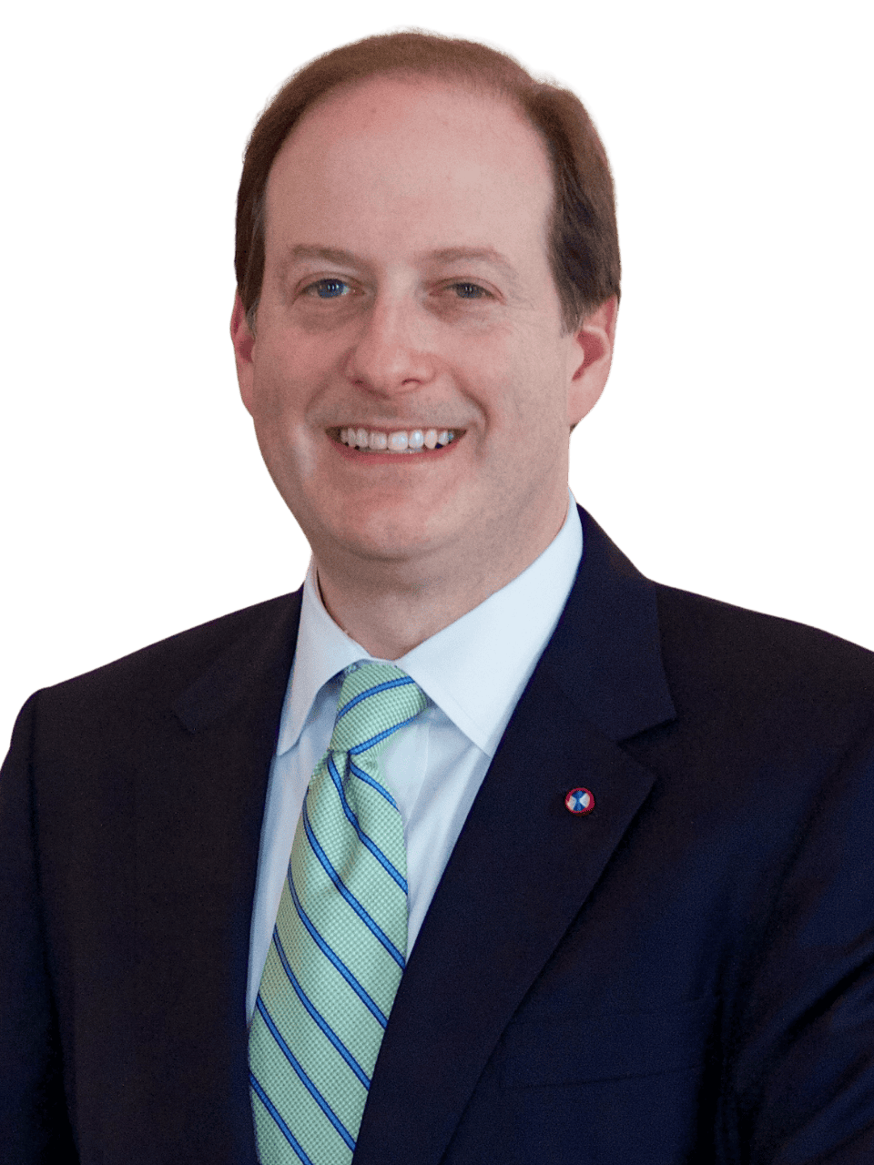 Professional man in suit smiling, representing Connectionology® branding and expertise.