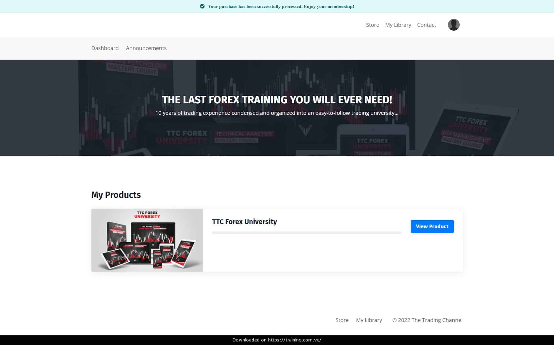 TTC Forex University by Steven Download