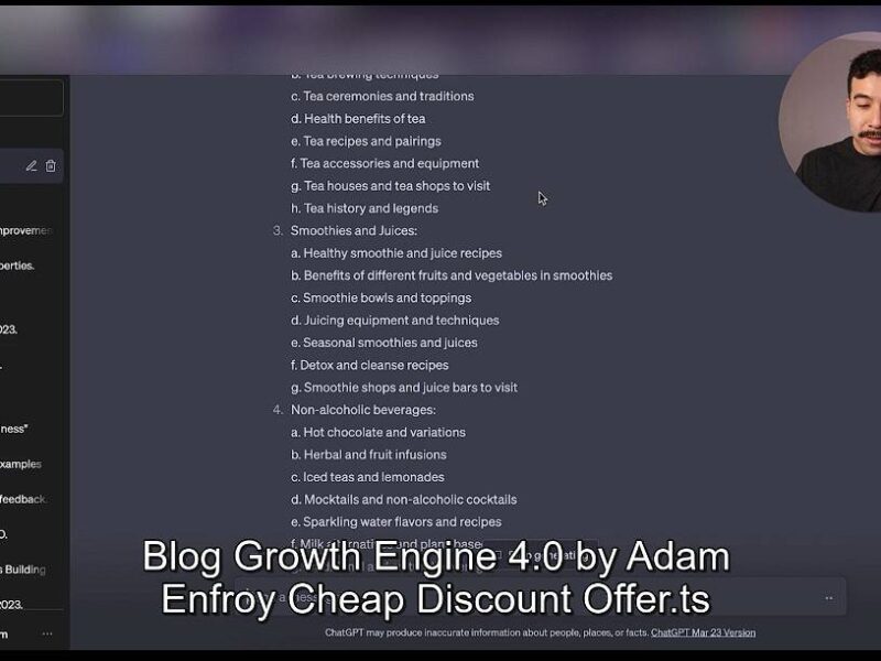 blog growth engine 4.0 by adam enfroy
