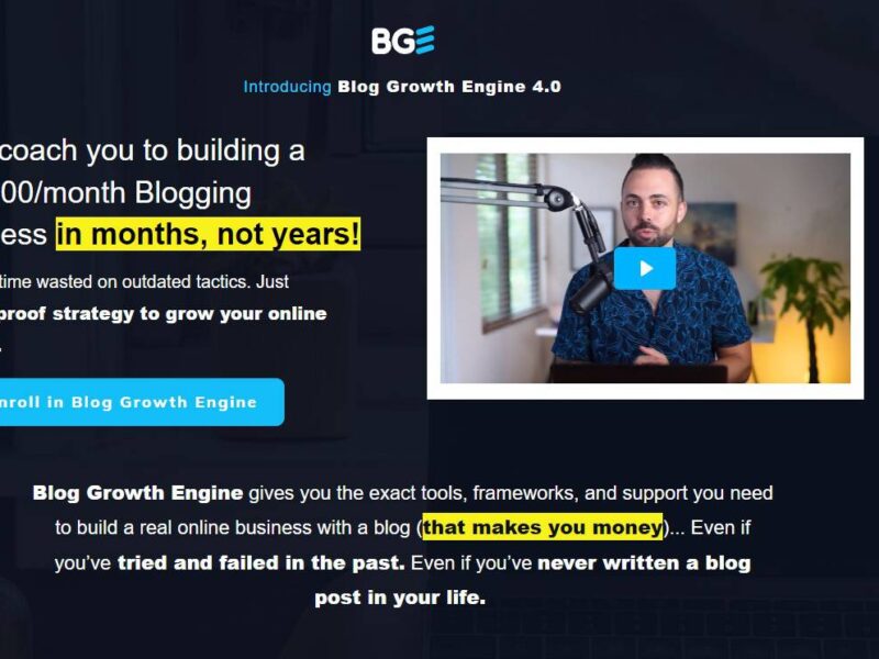 blog growth engine 4.0 by adam enfroy