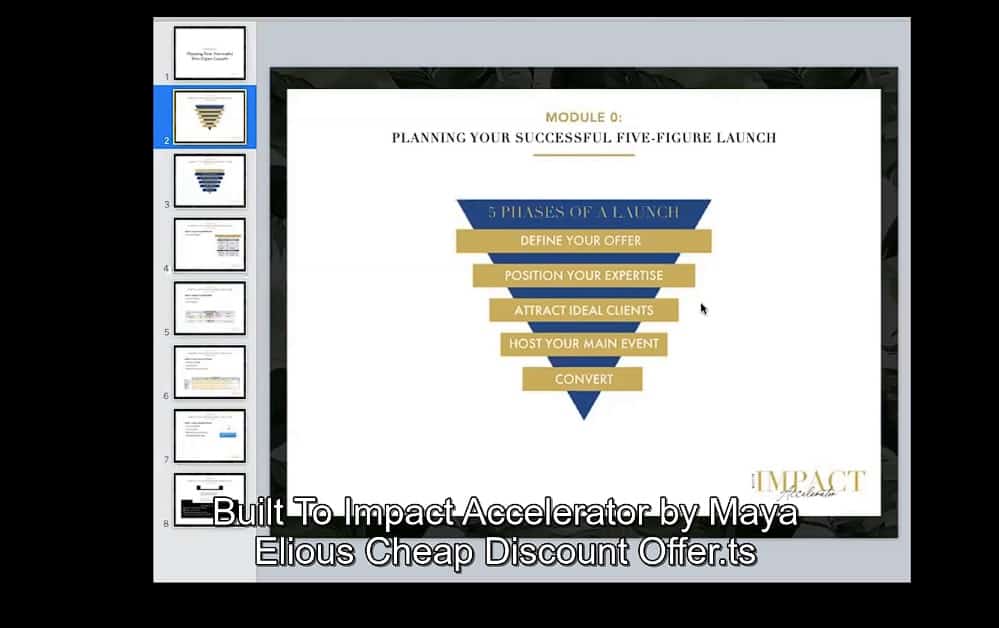 built to impact accelerator by maya elious