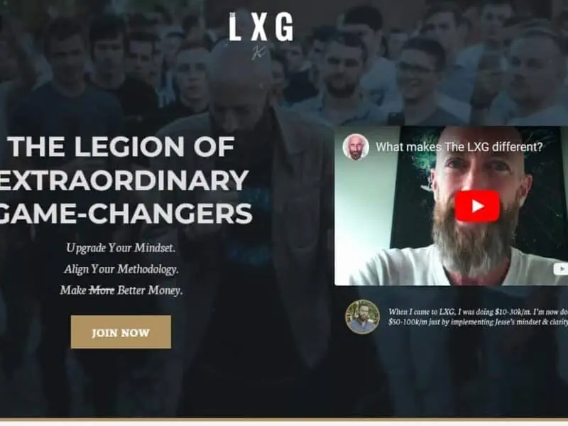 jesse elder lxg legion of extraordinary gamechangers