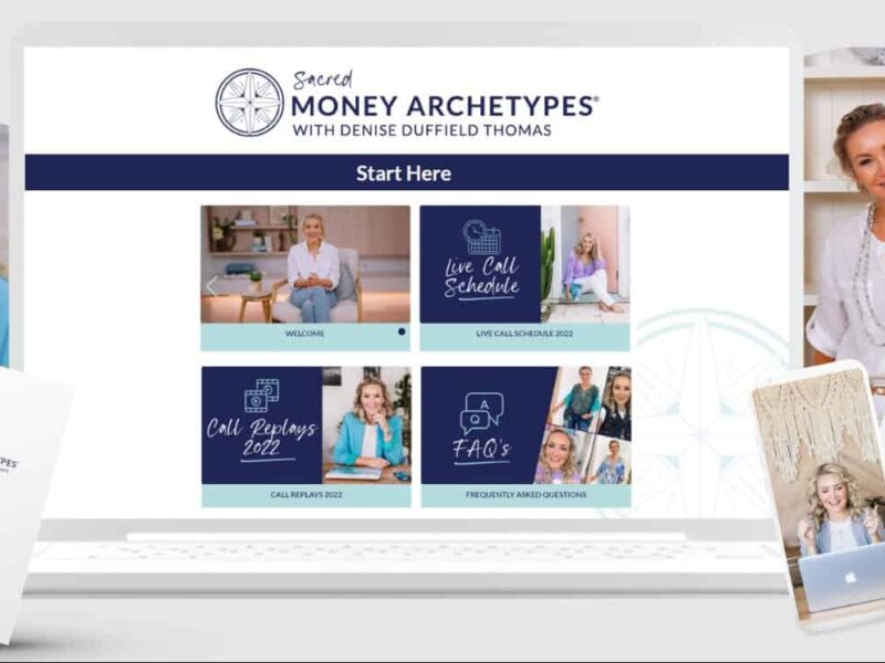 sacred money archetypes by denise duffield thomas