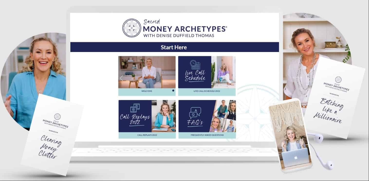 sacred money archetypes by denise duffield thomas