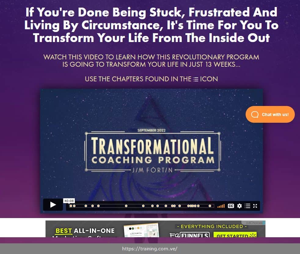 transformational coaching program tcp by jim fortin