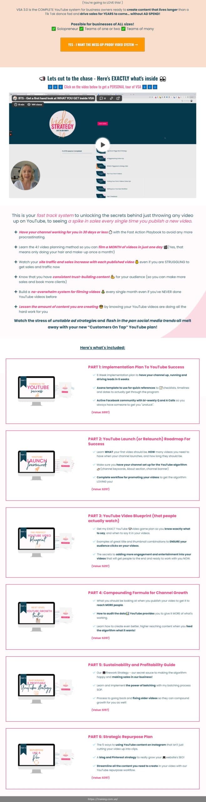 video strategy academy 3.0 by trena little