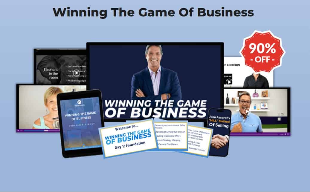 winning the game of business vip by john assaraf