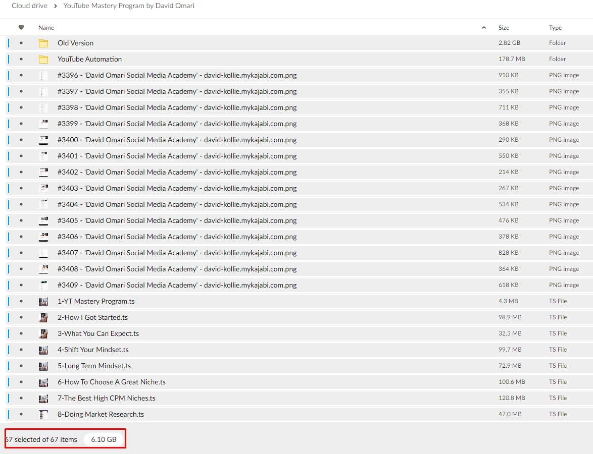 youtube mastery program by david omari
