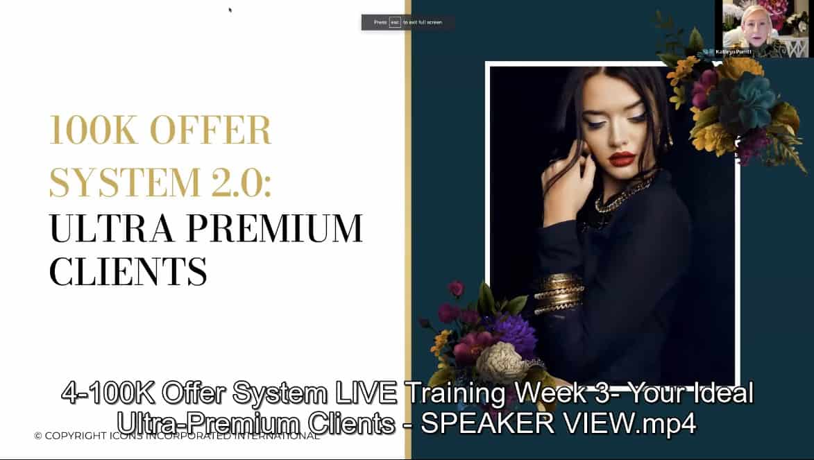 100k offer system 2.0 by kathryn porritt
